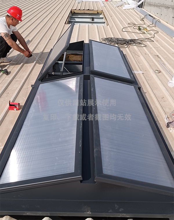 兰州王老吉生产车间兰州新区排烟天窗