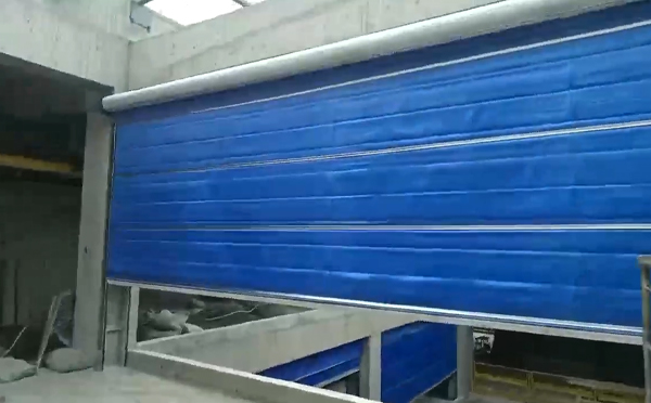 大型物流园区完成兰州新区防火门整体安装工程