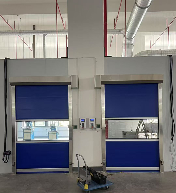 兰州新区快速兰州新区卷帘门助力食品加工车间环境升级